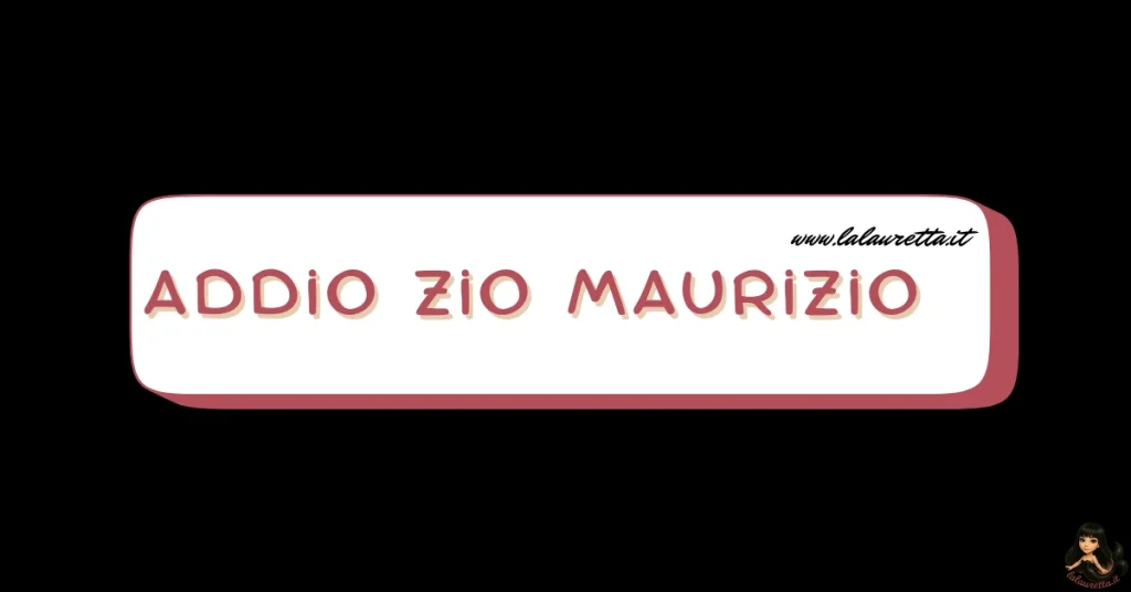 La scomparsa del Professor Catagni: quando se ne va l'emblema della tua guarigione e del tuo dolore 15 Immagine grafica con la scritta Addio Zio Maurizio dedicata alla scomparsa del Professor Catagni, chirurgo dell'apparecchio di Ilizarov